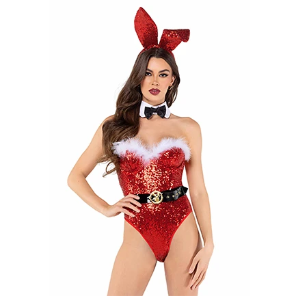 SEXY PLAYBOY HOLIDAY BUNNY COSTUME